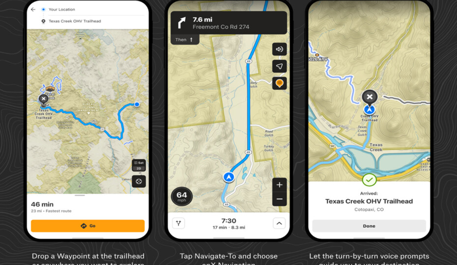 SEMA 2024: OnX Navigation Introduces Turn-By-Turn Directions