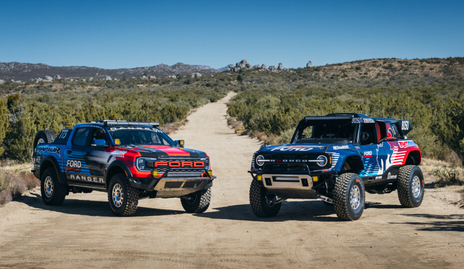 Ford Bronco DR And Ranger Raptor Win Big At The 2024 Baja 1000