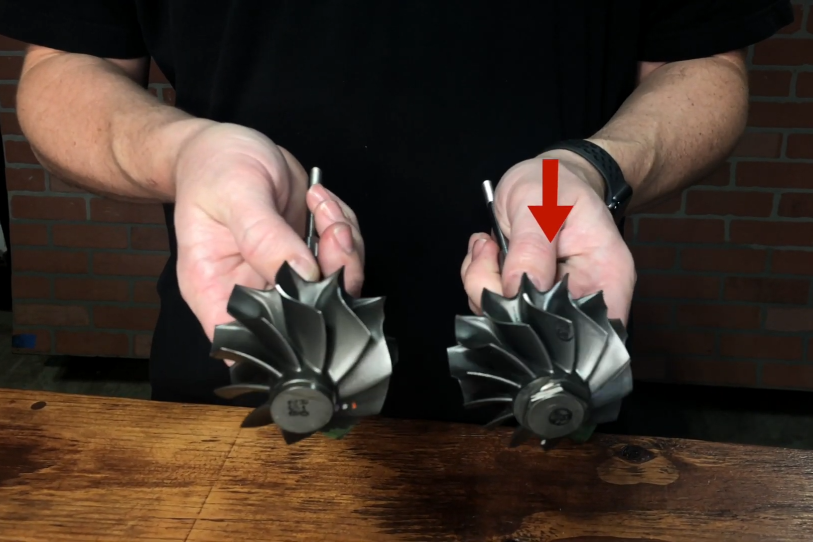 13 vs 10-blade turbine