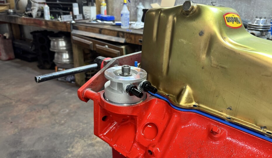 Upgrading To A Spin-On Style Oil Filter For Our Mighty Mouse 327