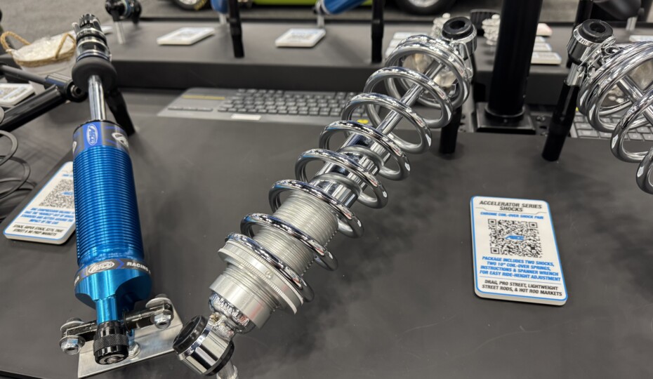 PRI 2024: Accelerator Series Coilover Shocks For Street And Track