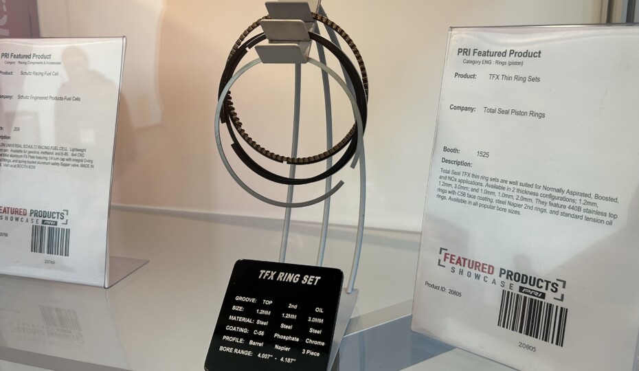 PRI 2024: Total Seal TFX Piston Rings