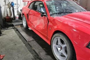 Rare 2000 SVT Cobra R Ravaged In Dealer Showroom Crash