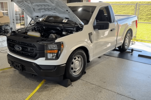 Coyote-Powered F-150 Pickups Wage A Boosted Battle On The 1,320