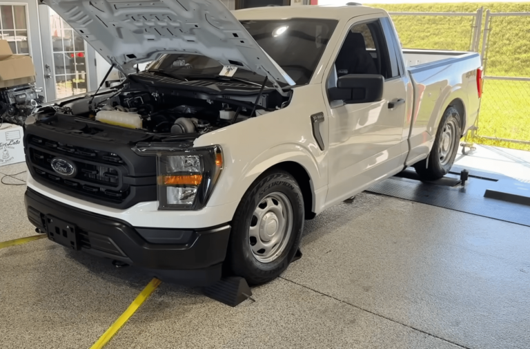 Coyote-Powered F-150 Pickups Wage A Boosted Battle On The 1,320