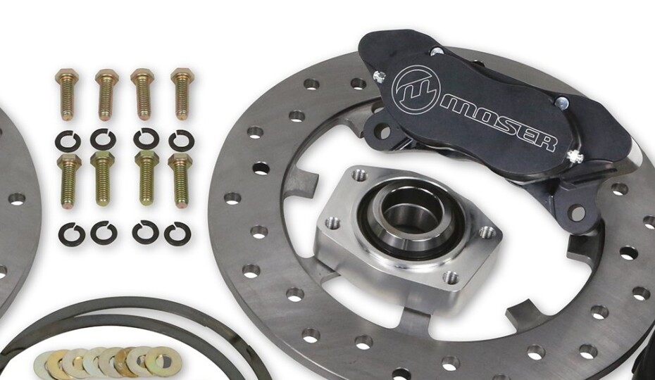 Stop Faster With Moser Engineering's Fox Mustang Drag Brake Kit