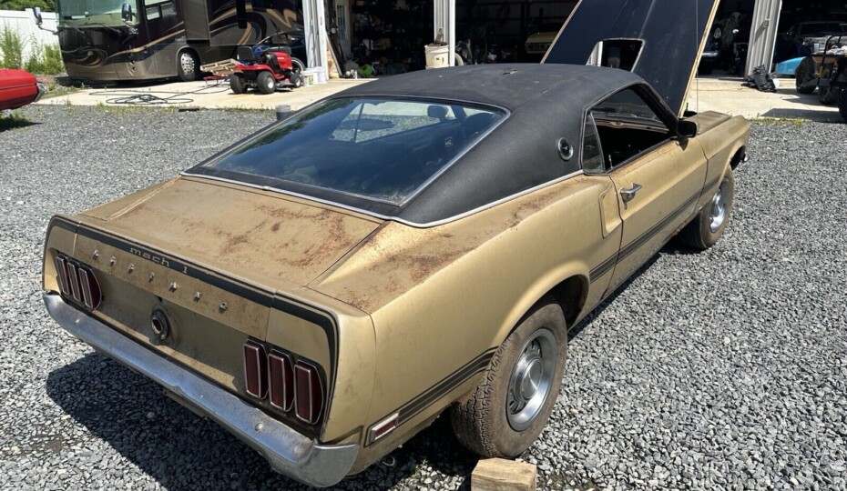 Barn Find 1969 Mustang Mach 1 R-Code 428 Up For Grabs