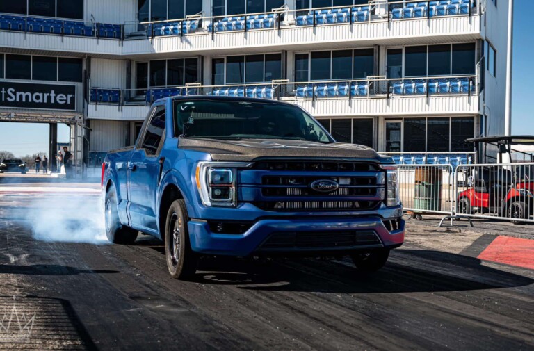2021+ Coyote F-150 Launches On Leaf Springs To 8-Second Glory