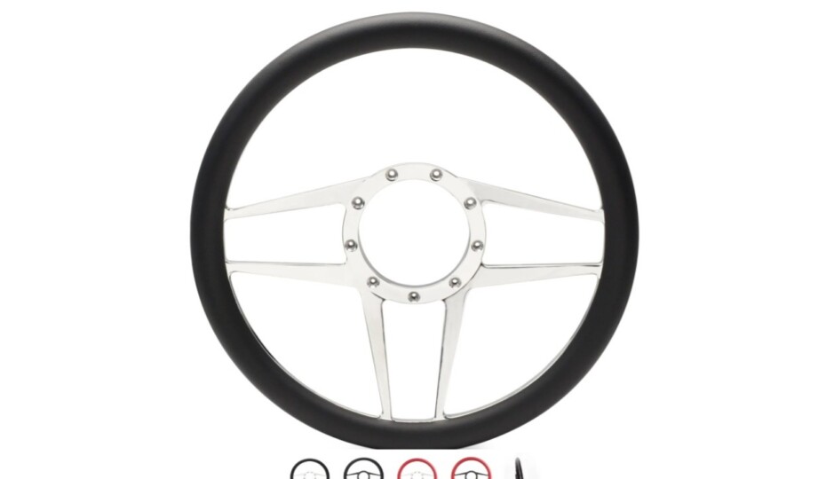 Upgrade Your Ride With An Eddie Motorsports Half-Wrap Steering Wheel