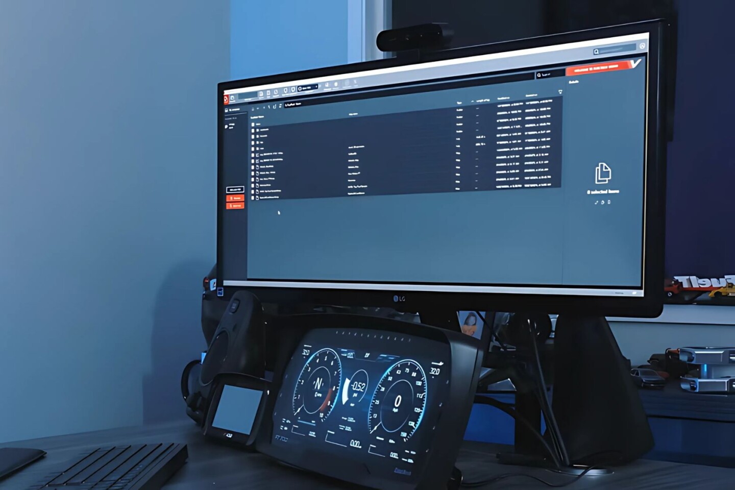 a computer monitor