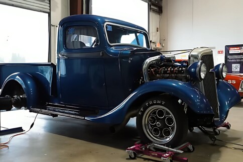 This Super Cool 1936 Chevy Pickup Hits The FuelTech Dyno for Tuning