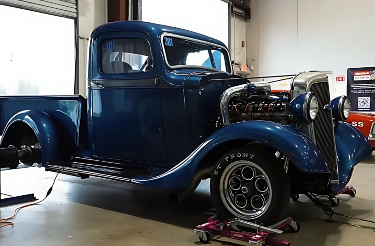 This Super Cool 1936 Chevy Pickup Hits The FuelTech Dyno for Tuning