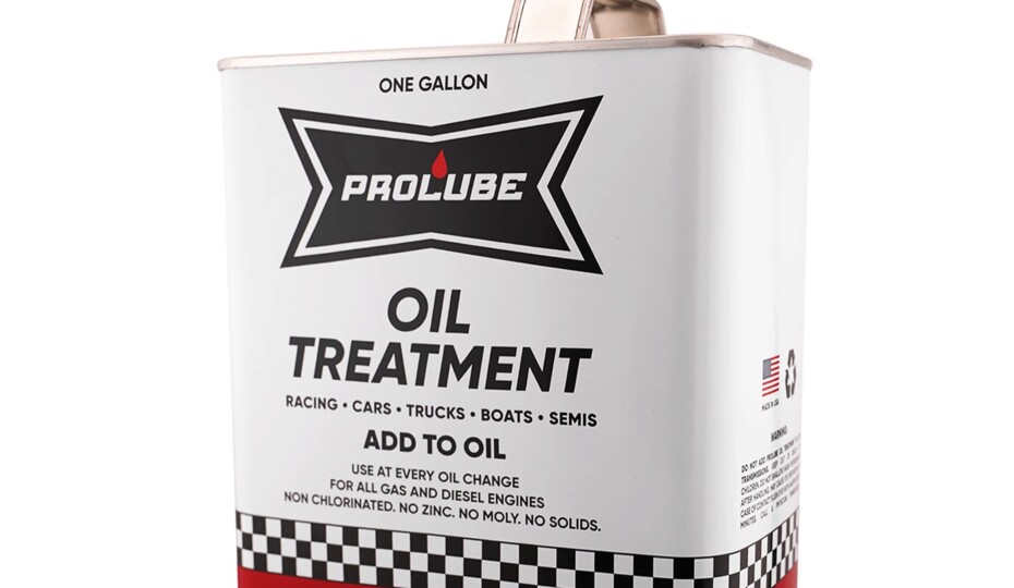 Prolube Oil Treatment Promises Improved Performance & Longevity