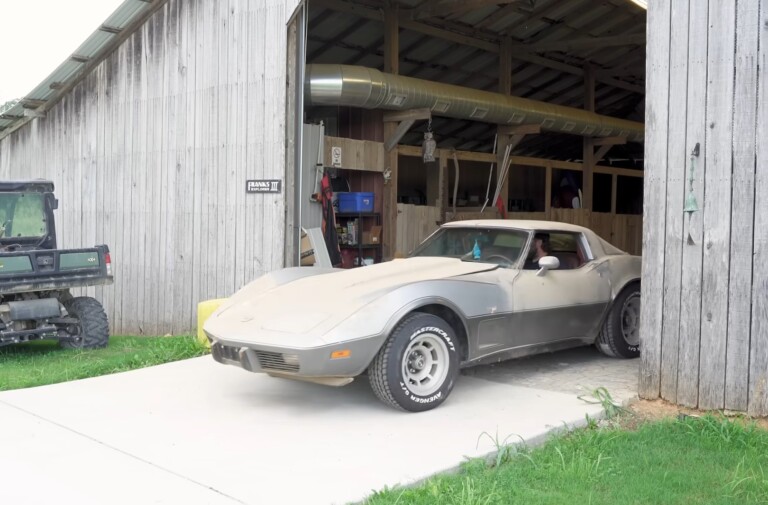 40-Year-Old Barn Find Anniversary Corvette Comes Back to Life!