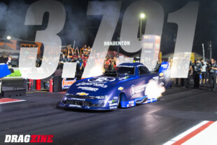 Austin Prock Clocks Quickest-Ever Funny Car Run At 3.791