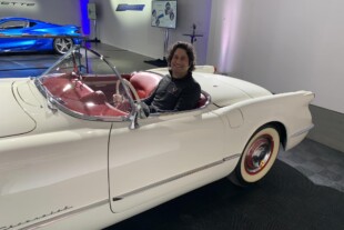 Corvette Figurehead Harlan Charles Calls It a Career
