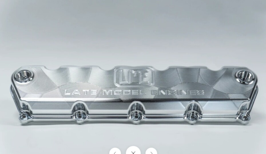 Late Model Engines Billet Valve Covers Beautify The 7.3 Godzilla