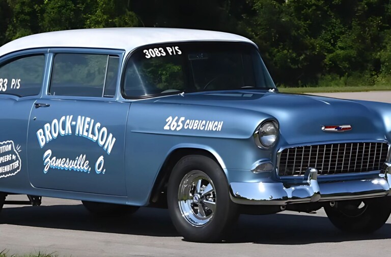 Larry Nelson’s 1955 Chevy Races Again After 52 Years