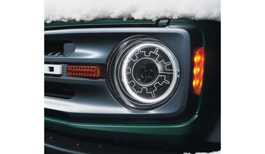 Oracle’s New Bronco Headlights Have A Heated Lens To Melt Ice And Snow