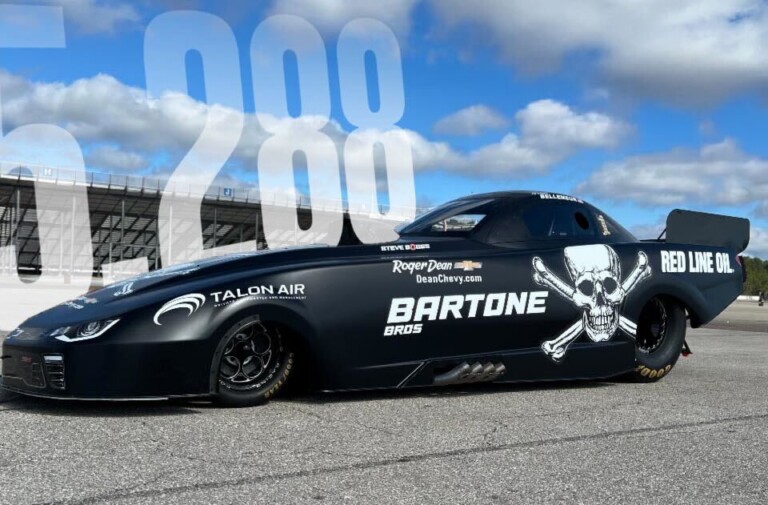 Sean Bellemeur Clocks Stunning 5.28 In New A/Fuel Funny Car