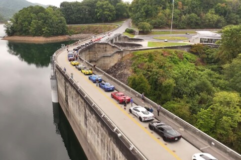 Corvettes Tackle The Epic Dragon Rally Event