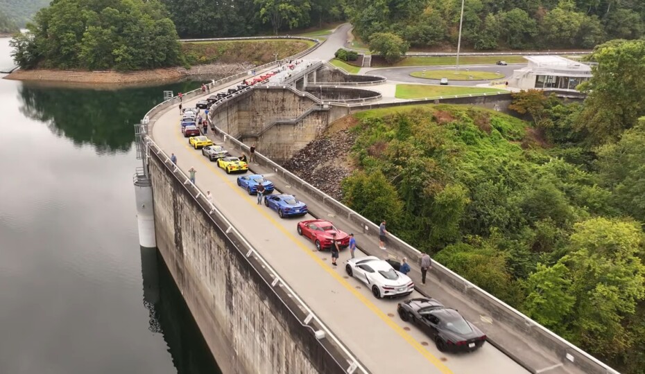 Corvettes Tackle The Epic Dragon Rally Event