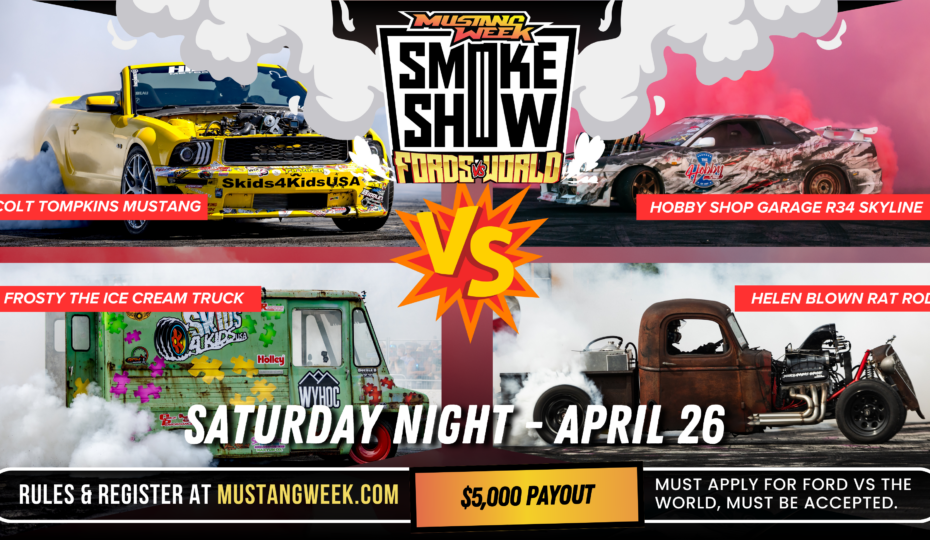 The Mustang Week Texas Smoke Show Is The Ultimate Burnout Contest