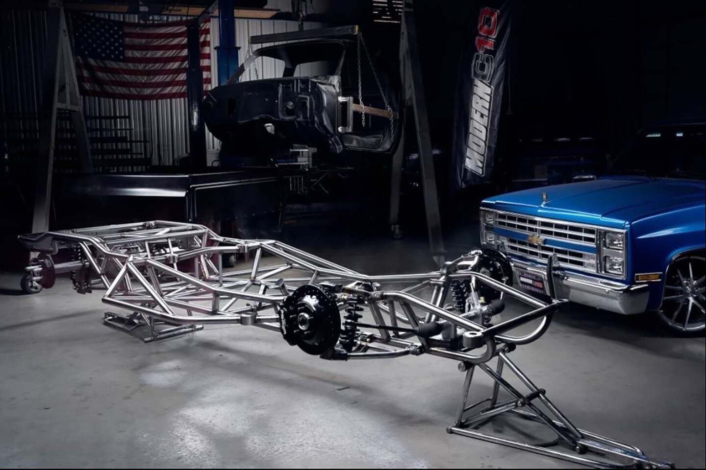 Modern C10 aftermarket chassis