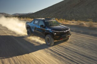 Electric Chevrolet Silverado EV Hits The Mint 400