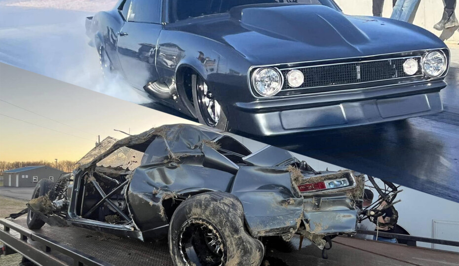 Small-Tire Racer Suffers Heartbreaking Crash With Brand-New Racecar