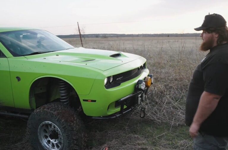 Westen Champlin's Wild 4x4 Hellcat Challenger Test Ends in Chaos!