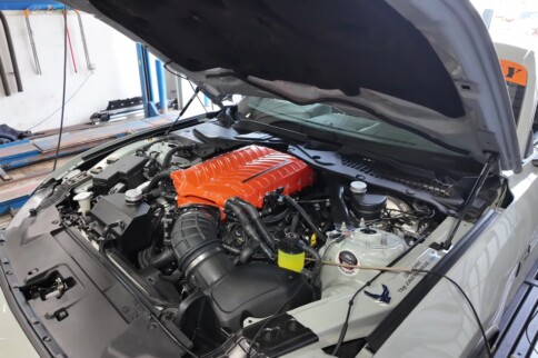 Blown 2021 Mach 1 Belts Out 743 Horsepower On Pump Gas