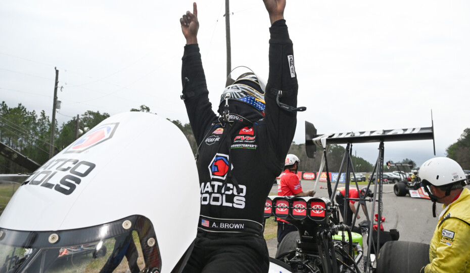 Antron Brown Wins 2025 NHRA Gatornationals to Kick Off the Season