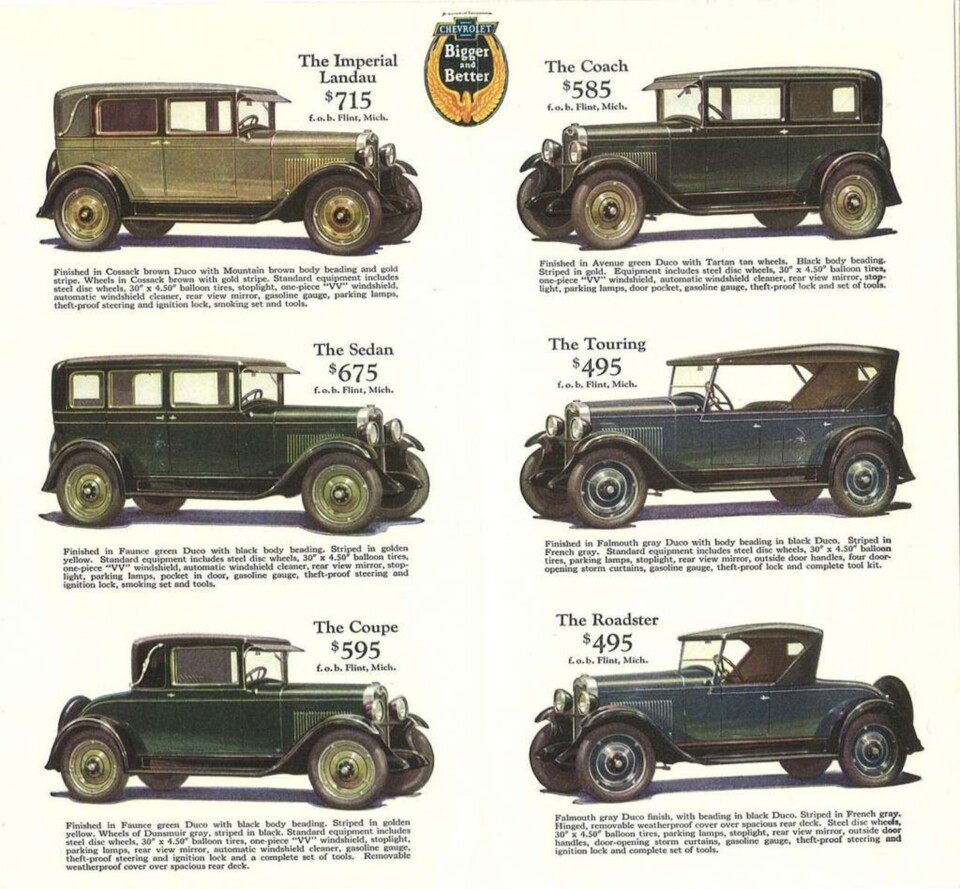 Classic GM Ad for Chevrolet