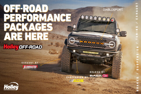 Holley Unveils Modern Truck & Off-Road Performance Packages