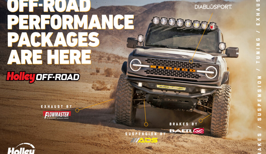 Holley Unveils Modern Truck & Off-Road Performance Packages