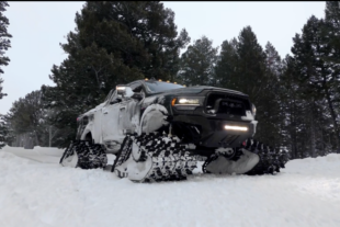 Ram HD + Basin Upfitting: Proof That All Trucks Need Snow Tracks