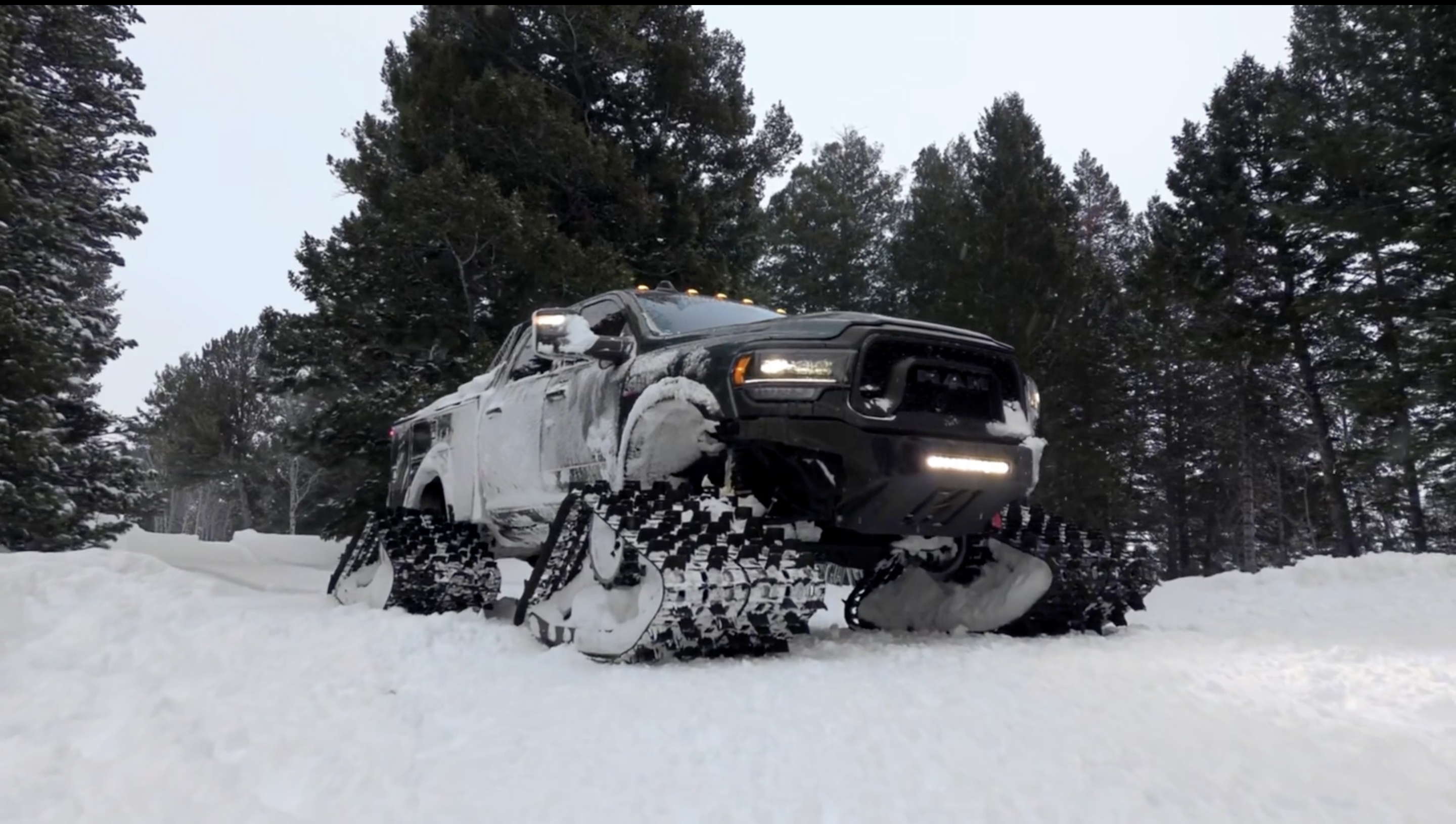 Ram HD + Basin Upfitting: Proof That All Trucks Need Snow Tracks