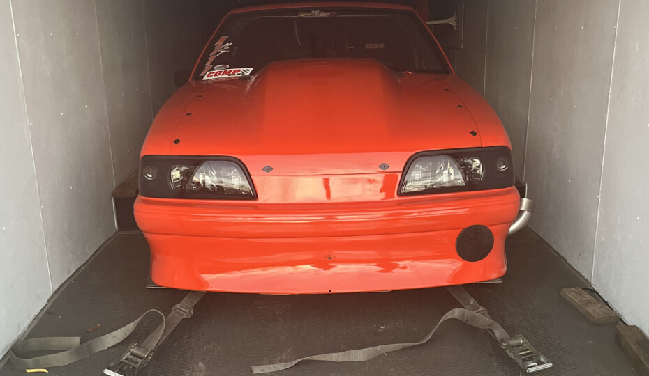 Steve Rasnic Bolting For Ultra Street In His Barn-Built Fox