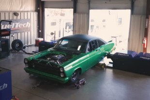 A Twin-Turbo, Coyote-Swapped 1967 Fairlane Lets Loose On The Dyno