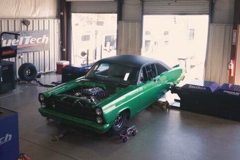 A Twin-Turbo, Coyote-Swapped 1967 Fairlane Lets Loose On The Dyno