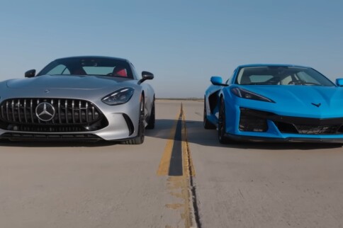 C8 Corvette Z06 VS Mercedes-AMG GT63 Race