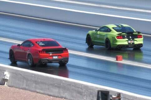An S650 GT vs. S550 GT500 Drag Race Is Surprisingly Even