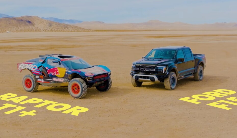 Ford Raptor vs $1M T1+ Dakar Rally Race Truck: Comparison Test!