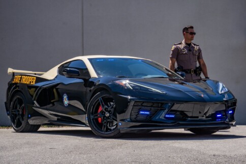 FHP Deploys Seized 2023 Corvette Stingray As Patrol Car!