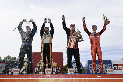 Langdon, Prock, Glenn, And M.Smith Win At zMAX 4-Wide Nationals