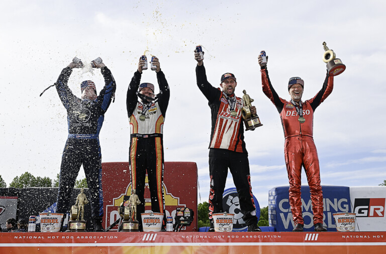 Langdon, Prock, Glenn, And M.Smith Win At zMAX 4-Wide Nationals