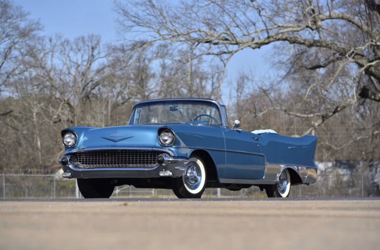 Rare 1957 Chevrolet El Morocco Convertible Hits The Auction Block