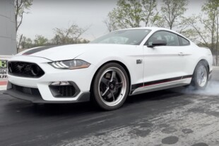 Stock Mustang Mach 1 Runs Low 10s With A Base ProCharger Kit