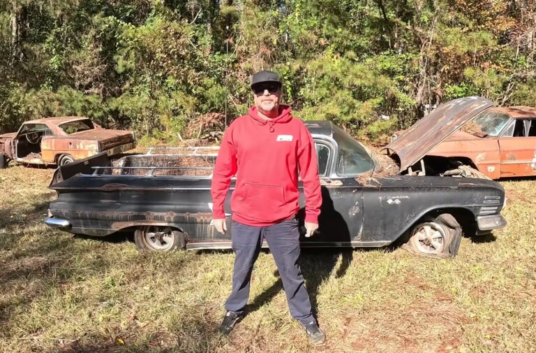 Revival Of A 1960 El Camino That’s Been Sleeping for 26 Years